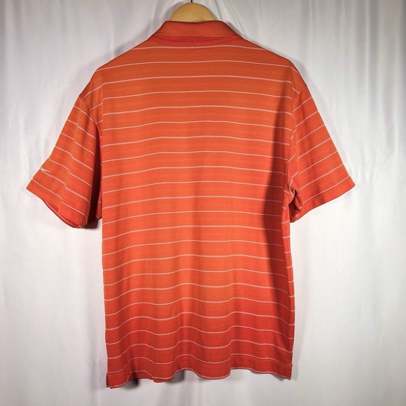 Nike Golf Polo Shirt Mens Large Dri Fit Performance Active Logos Breathable - Picture 3 of 7